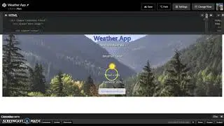 Weather App for FreeCodeCamp  Using an API