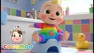 Potty Time Fun! 🚽👶 | CoComoo Nursery Rhyme for Toddlers | Baby & Mommy Song