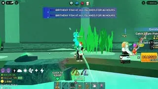 46 Hours of Luck Birthday Fish Available on Every Island!