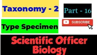 Taxonomy - 2 | Syllabus Based | Forensic Scientific Officer Kerala PSC