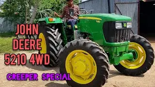 New John Deere 5210 50hp 4wd creeper special Tractor Full review