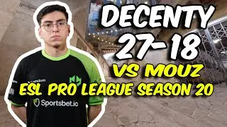 CS2 POV | Imperial decenty (27/18) vs MOUZ (Inferno) @ ESL Pro League Season 20