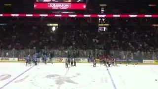 Milwaukee Admirals vs. Rockford IceHogs April 1, 2012 Fight