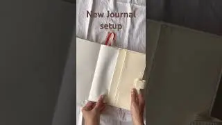 New Journal Setup. Neorah Organiser cover + Factor notes dot grid Journal