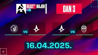 BLAST.tv Austin Major Europe Qualifier - Metizport vs Astralis | Astralis vs BIG