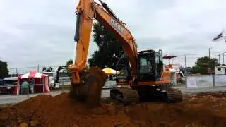 Case CX210D and Case CX80C Excavators on Display at ICUEE