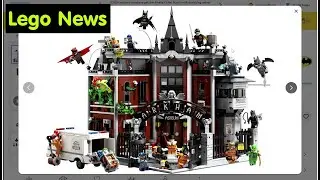 New Lego News | Brand New Arkham Asylum | Nintendo Gameboy | Wicked