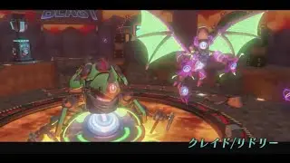 [Nintendo Land] メトロイドブラスト 全ボス戦 (All bosses)　巨大な敵を３人でやっつける！（スターシップ＆サムス）