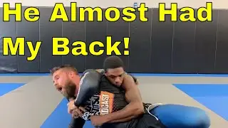 No Gi Rolling with 3 of My BJJ Purple Belts (Lots of Scrambles)