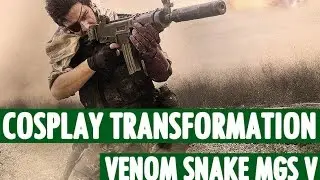 Cosplay transformation - Venom Snake (MGS V) - Zephon Cos and Azure Cosplay
