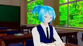 【MMD 暗殺教室】BAAM (MOMOLAND) 【Shiota Nagisa】
