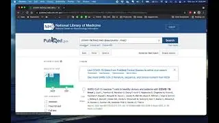 Use of Boolean Operators in PubMed Searches