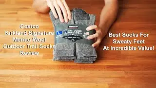 Costco Kirkland Merino Wool Outdoor Trail Socks Review | Incredible Value!