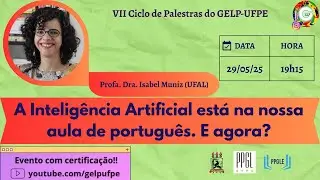 A Inteligência Artificial está na nossa aula de português. E agora?