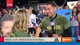 Operation Football Sunrise Kickoff at Martinsville High School during the 2024 season