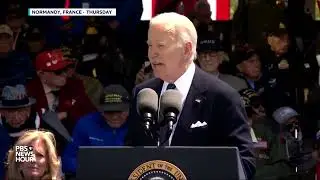 President Biden marks 80th anniversary of D-Day