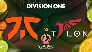 Fnatic vs Talon Game 1 - DPC SEA Div 1: Summer Tour w/ GoDz & Xyclopz