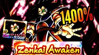 ZENKAI RADITZ WITH GODKI 1400% SHOWCASE