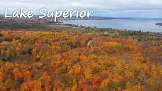 Lake Superior and the Upper Peninsula of Northern Michigan - 4K Drone Footage