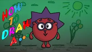 Нow to draw a cartoon hedgehog🙂|как нарисовать смешариков💖|Ёжик