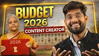Budget 2026: From Schools to Studios|| content creator must watch