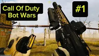 TF-141 Battle Of Wasteland Against Russian Military | Call Of Duty Bot Wars | No Commentary