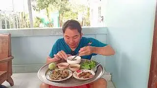 Lòng heo sào sả ớt,cá Rồng Rồng chiên,video hậu trường bửa cơm tuyệt ngon |