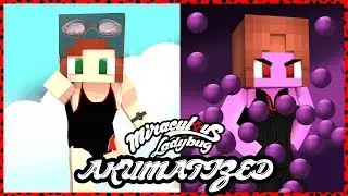 Minecraft Ladybug - AKUMATIZED Villains (SIREN HEAD)  - Sneak Peek (Animation)