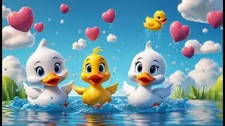Ducky Dee Swims Fast | Fun Swimming Song for Kids | Learn and Sing Along