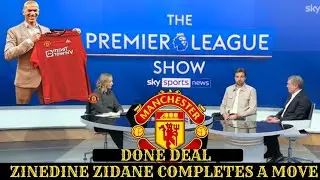 JUST IN: MANCHESTER UNITED FINALLY APPOINTS ZINEDINE ZIDANE AS UNITED&rsquo;S NEW MANAGER 