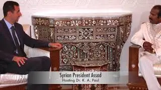 Dr  K  A  Paul with World Leaders