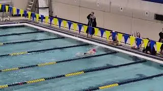 400 Free Relay Hastings Cancer Meet 10/9/25  2nd Swimmer