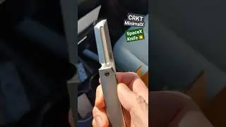 UNBOXING 😻 @crkt MinimalX SpaceX KNIFE! 💥  #crkt #knifeoftheday #edc #edcgear