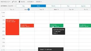Scheduling Events In Calendar View