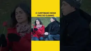 O Curitibano saindo nesse frio do djanho -  #curitiba #curitibaparana #curitibanos