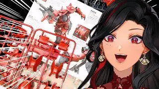 I BUILD GUNPLA FOR THE 1ST TIME! CHAR'S ZAKU: RED COMET Part 1