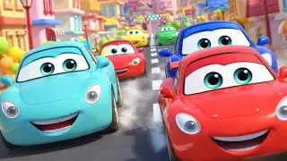 Cute Baby Driving Toy Car 🚗 | 3D Cartoon Kids Fun Park Adventure