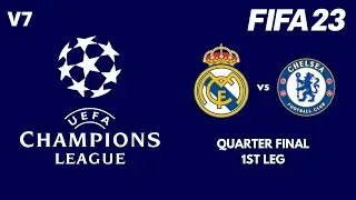 REAL MADRID vs. CHELSEA | UEFA CHAMPIONS LEAGUE | FIFA 23 (FULL GAMEPLAY)
