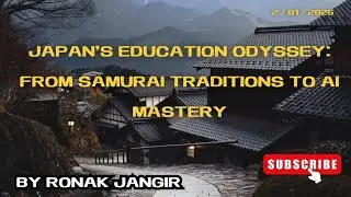 Japan's Education Odyssey 🇯🇵 | From Samurai Discipline to AI Mastery | Education System Explained