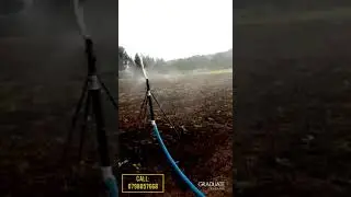 1.5Inch PVC Rain Gun Sprinkler - Demonstration