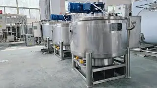 Stainless steel mixing tank丨small electric heating tank丨blending tank