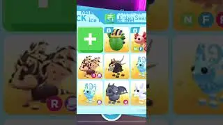 Making a neon fleur de ice! #adoptme @PlayAdoptMe