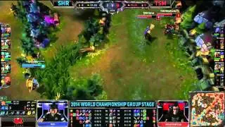 Star Horn Royal Club vs Team SoloMid | D1G6 | Season 4 World Championship 2014