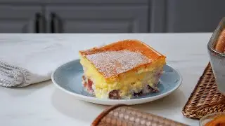 Ищете быстрый, простой и сытный десерт? Попробуйте этот нежный, сказочный ванильно-сливовый заварной крем!
