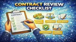Contract Review Checklist
