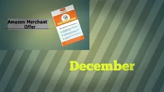 Amazon Merchant Offer ||Amazon Merchant Account Offer details 2019