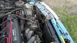 Accord f22a4 dsm turbo first start