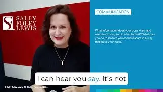 Communication Coaching Card | Sally Foley-Lewis