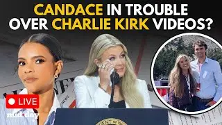 LIVE: Candace Owens in LEGAL Trouble? Charlie Kirk's TPUSA Sends Legal Cease & Desist Notice | WATCH