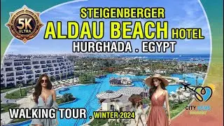 🌟Discover the Exquisite🌟Steigenberger Aldau Beach Hotel in Hurghada, Egypt | Walking Tour . 5K Ultra